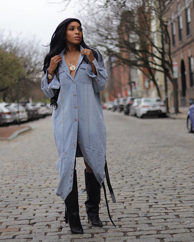 Trifecta Denim Top