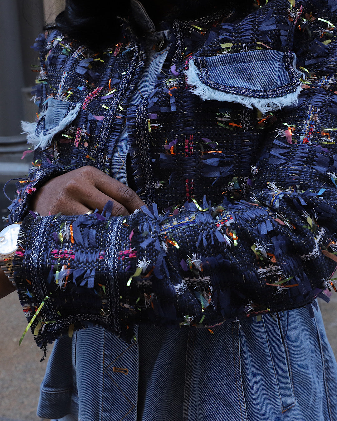 Tweed in Love Denim Jacket