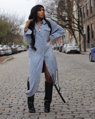 Trifecta Denim Top