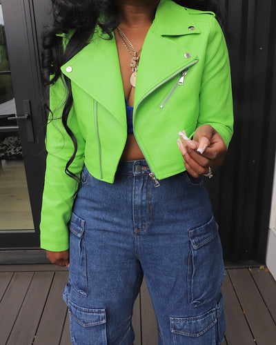 Motorcycle Bae jacket ( Ready to Ship)