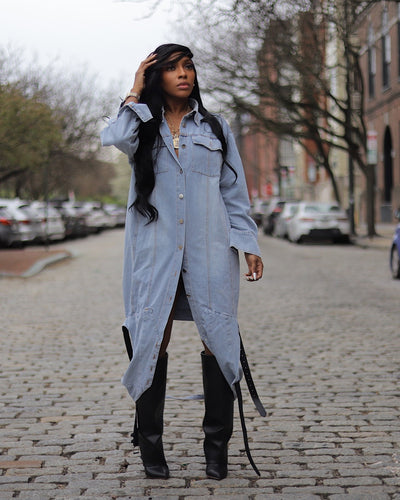Trifecta Denim Top