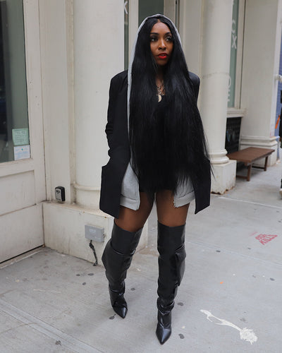 Hoodie Chic Blazer