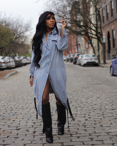 Trifecta Denim Top