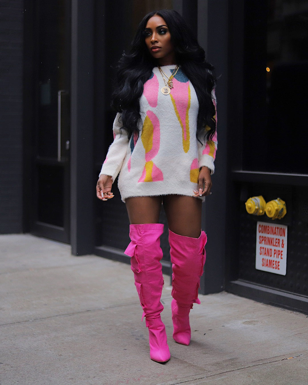 In Living Color Sweater