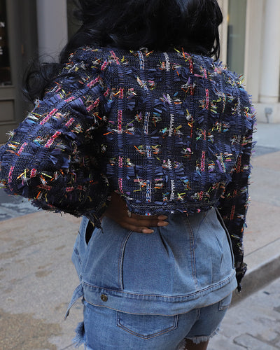 Tweed in Love Denim Jacket