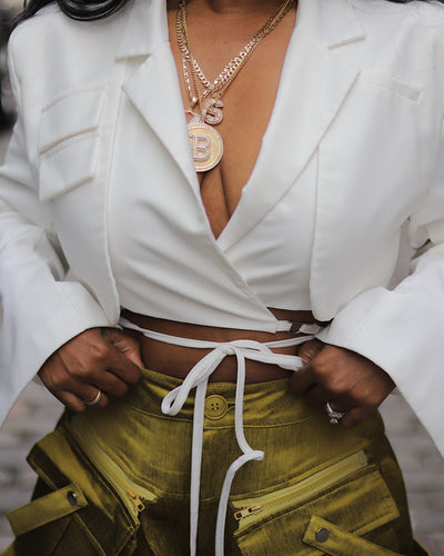 Showstopper  Crop Blazer