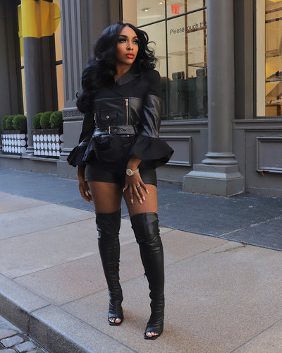 The Statement Peplum Jacket