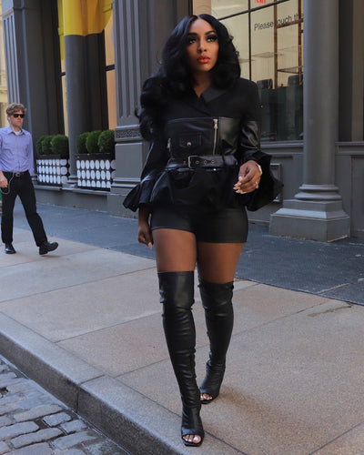 The Statement Peplum Jacket