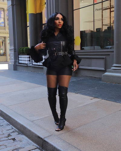 The Statement Peplum Jacket