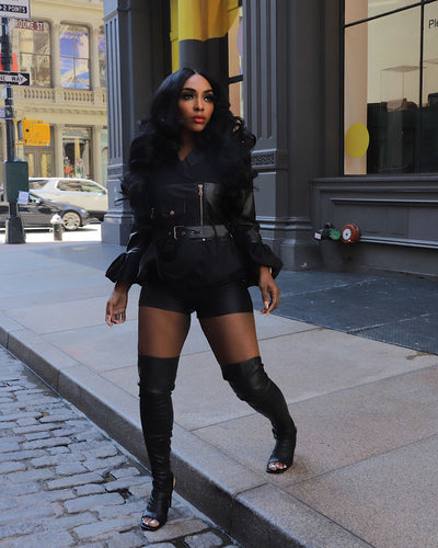 The Statement Peplum Jacket