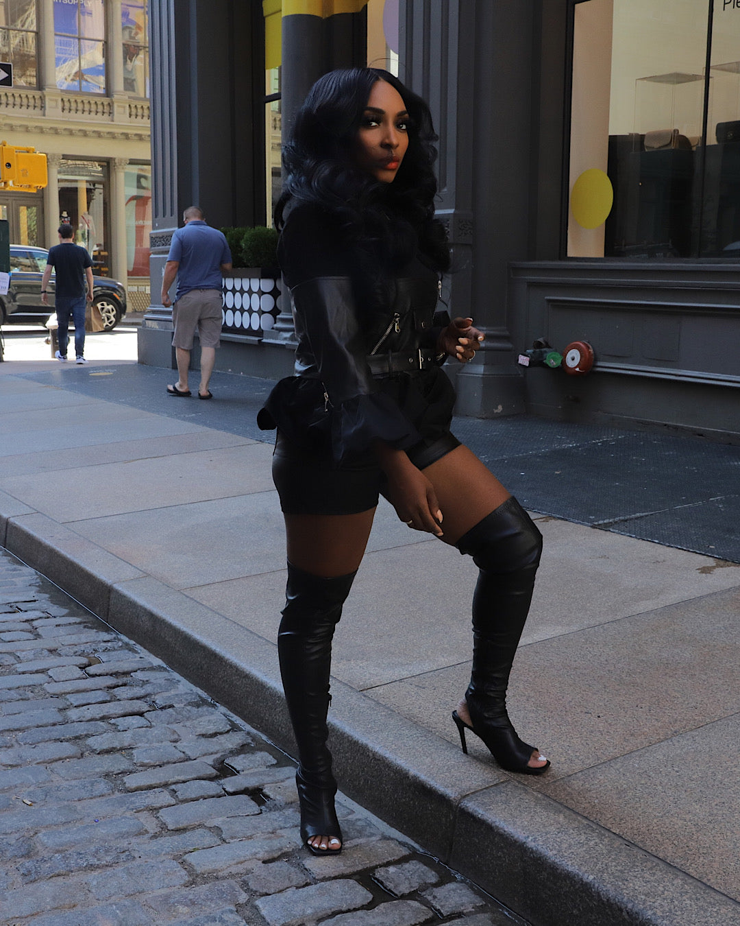 The Statement Peplum Jacket
