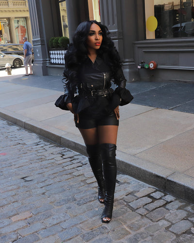 The Statement Peplum Jacket