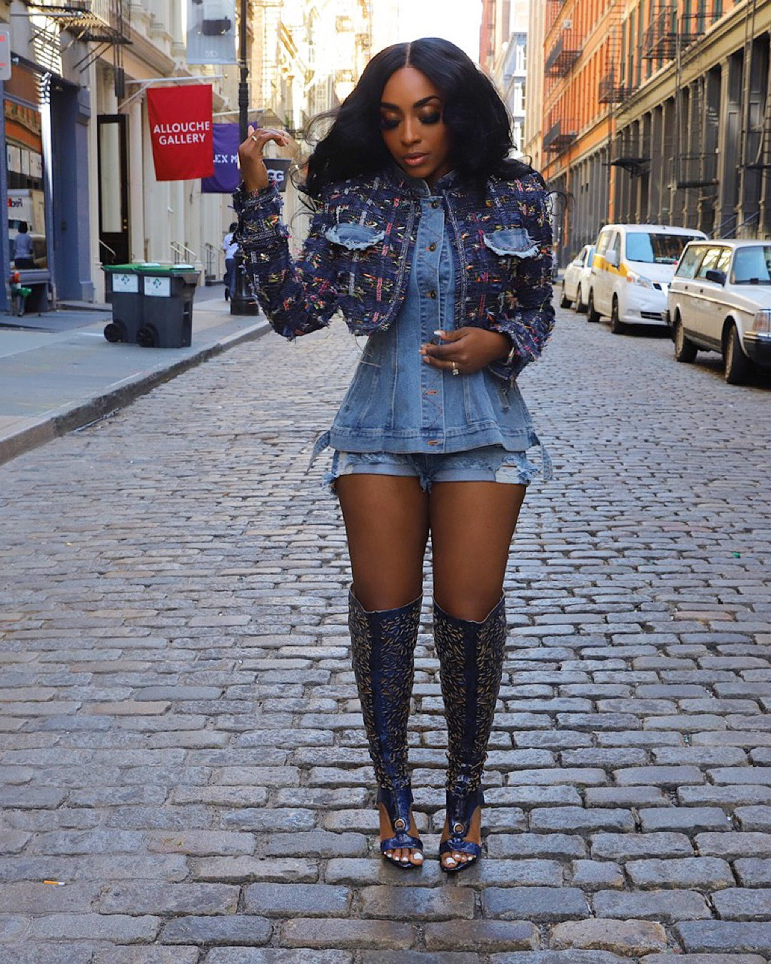 Tweed in Love Denim Jacket