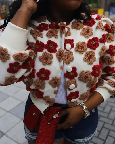 Spring Florals Cardigan ( Pre Order