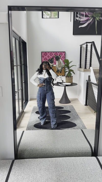 The One Dark Denim Jumpsuit (Ships 9/31-10/31