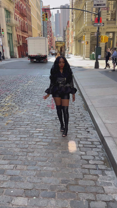The Statement Peplum Jacket