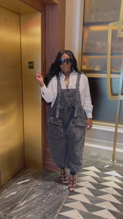 High Fashion Denim Jumpsuit (Pre-Order)