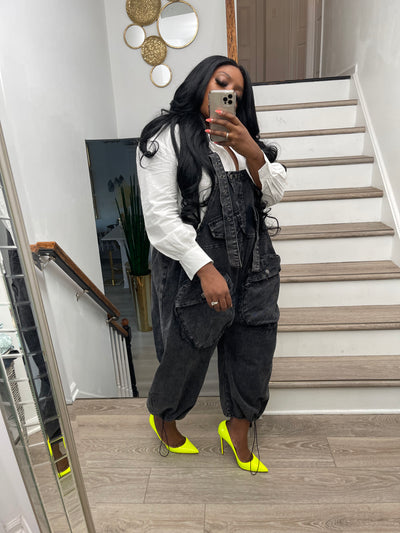 High Fashion Denim Jumpsuit (Pre-Order)