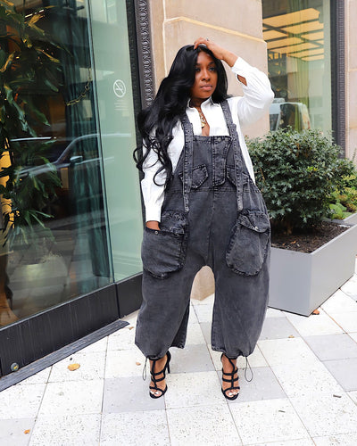 High Fashion Denim Jumpsuit (Pre-Order)