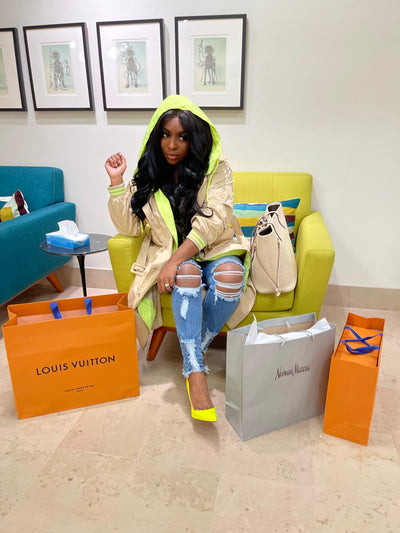 Neon Lights Trench Coat (Pre-order)