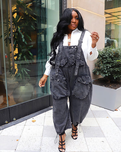 High Fashion Denim Jumpsuit (Pre-Order)