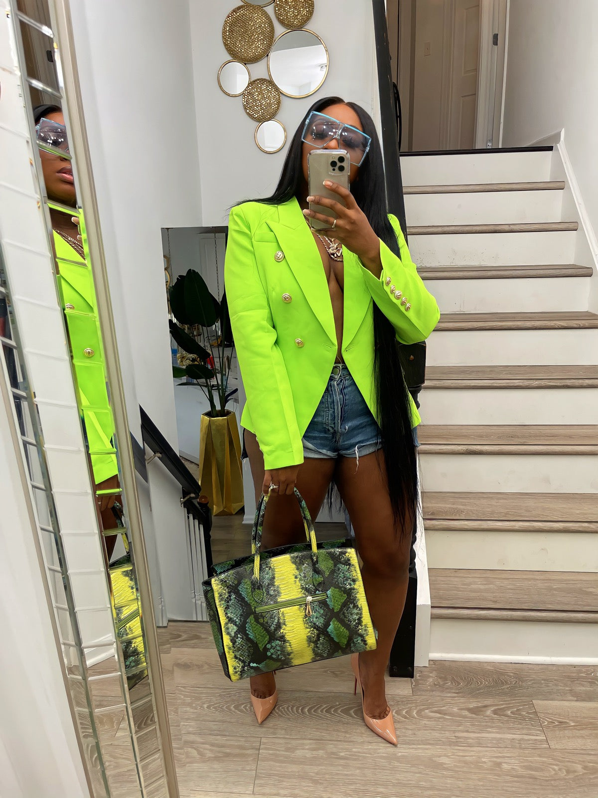 Chic Couture Double Breasted Blazer (Pre-order)
