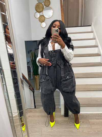 High Fashion Denim Jumpsuit (Pre-Order)
