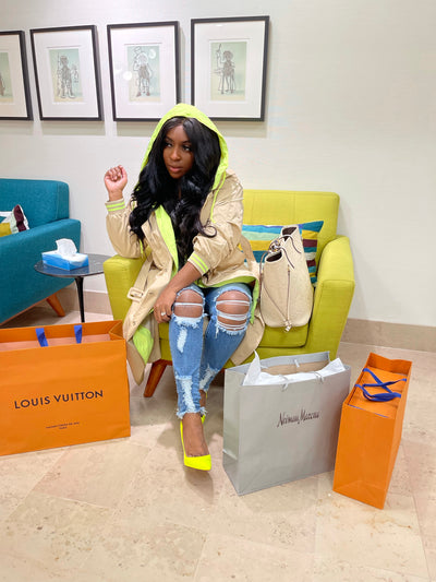 Neon Lights Trench Coat (Pre-order)